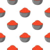 Illustration on theme big pattern identical types fish caviar vector