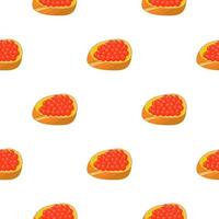 Illustration on theme big pattern identical types fish caviar vector