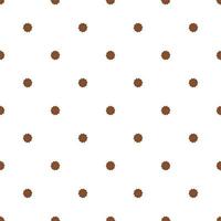 big set identical biscuit, kit colorful pastry cookie vector