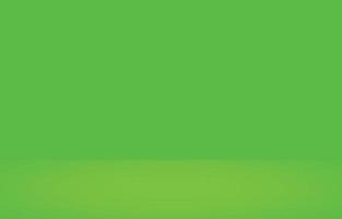 green studio empty room background vector