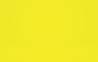 yellow studio empty room background vector