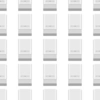 Seamless of many identical sanitizer in soap dispenser vector
