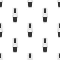 Seamless of many identical sanitizer in soap dispenser vector