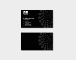 modern geometric businesscard design template vector