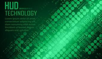 text cyber circuit future technology concept background vector