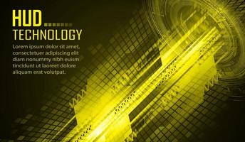 text cyber circuit future technology concept background vector