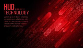 text cyber circuit future technology concept background vector