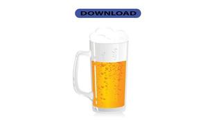 beer icon or logo for business and high size website website vector