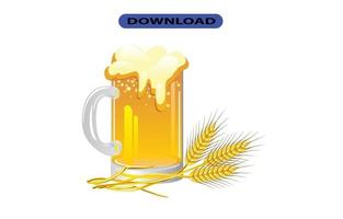 beer icon or logo for business and high size website website vector