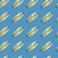 surfboard seamless beach object seamless vector