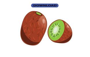 kiwi icono o logotipo de alta resolución vector