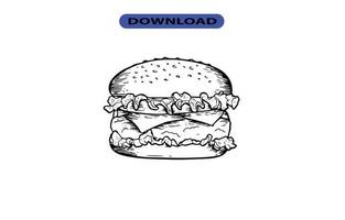 fast food icon or logo high resolution vector