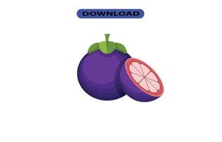 icono de fruta de la pasión o logotipo de alta resolución vector