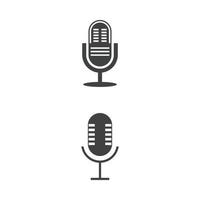 Podcast Vector icon design illustration Template