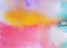 Abstract watercolor hand painted gradation for background photo