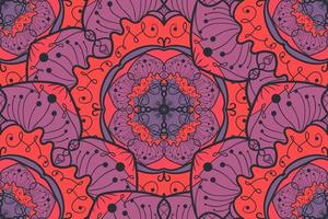 Mandala Seamless Pattern vector