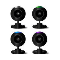 Vector web camera, 4 colors