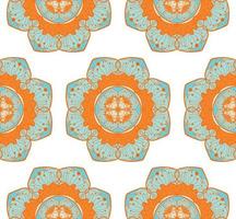 Mandala Seamless Pattern vector