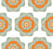 Mandala Seamless Pattern vector