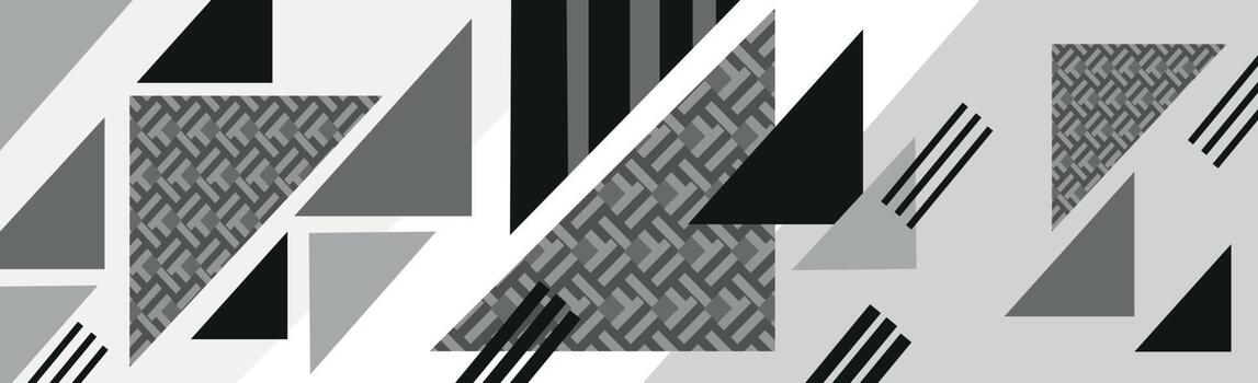 Abstract background with different geometric shapes - illustration vector