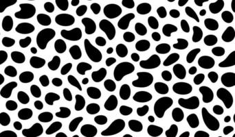 Seamless pattern organic shaped random spots. geometrically round vector