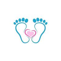 foot Care Logo Template vector icon illustration