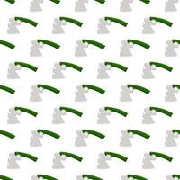 Illustration on theme pattern steel axes with wooden handle vector