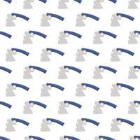 Illustration on theme pattern steel axes with wooden handle vector