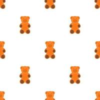 big set identical biscuit, kit colorful pastry cookie vector