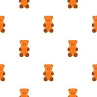 big set identical biscuit, kit colorful pastry cookie vector