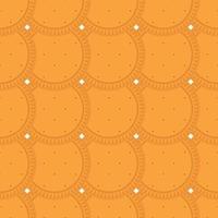 big set identical biscuit, kit colorful pastry cookie vector