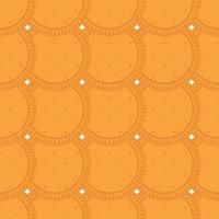 big set identical biscuit, kit colorful pastry cookie vector