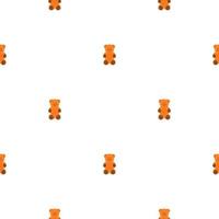 big set identical biscuit, kit colorful pastry cookie vector