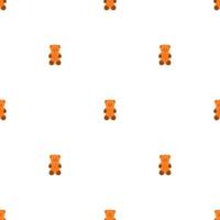 big set identical biscuit, kit colorful pastry cookie vector