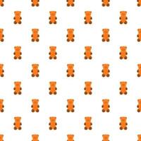 big set identical biscuit, kit colorful pastry cookie vector