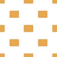 big set identical biscuit, kit colorful pastry cookie vector