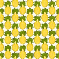 Illustration on theme big colored seamless pineapple vector