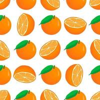 Ilustración sobre el tema naranja transparente de color grande vector