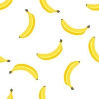 Illustration on theme big colored seamless banana
