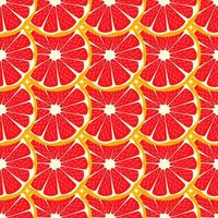 Illustration on theme big colored seamless grapefruit vector