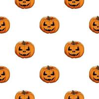 Illustration on theme big colored pattern Halloween vector