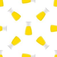 Illustration on theme big colored lemonade in glass jug vector