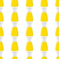 Illustration on theme big colored lemonade in glass jug vector