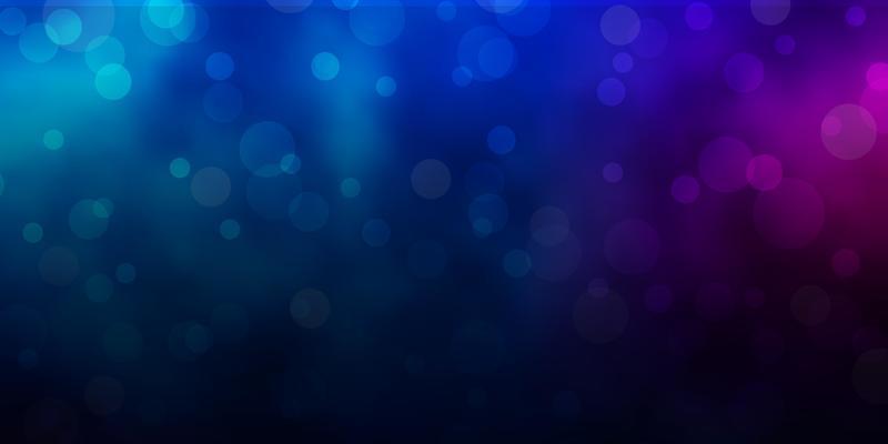 Light Blue, Red vector layout with circle shapes.