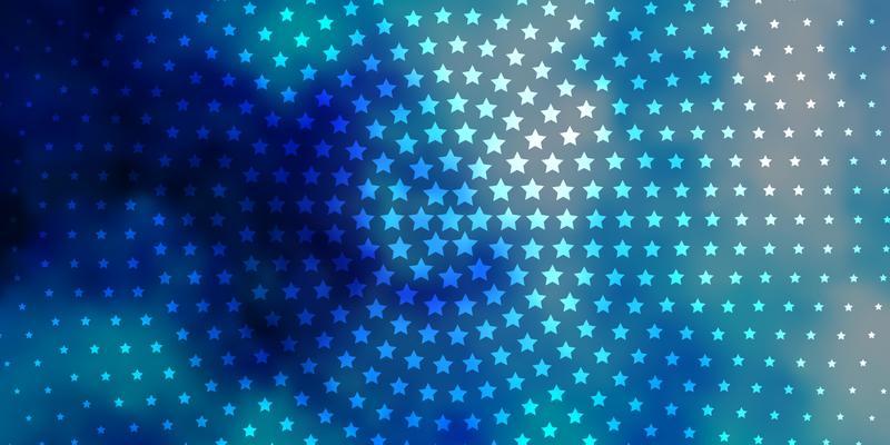 Light BLUE vector layout with bright stars.
