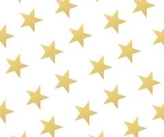 Abstract gold stars pattern. Celebration background vector