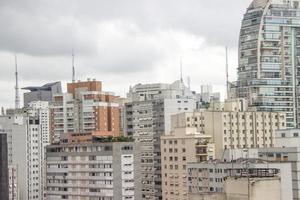 edificios del centro de la ciudad de sao paulo foto