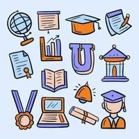 University Icon Collection vector