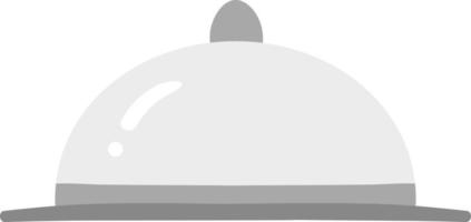 cloche Vector Isolated. Food and Cooking Vector Graphics.