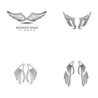 wing Logo Template vector